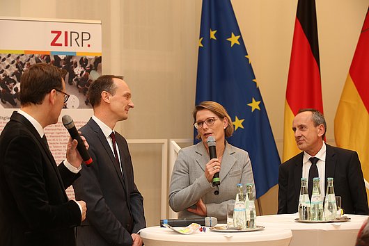 Impressionen von der Veranstaltung ZIRP-Mitglieder treffen Kabinett