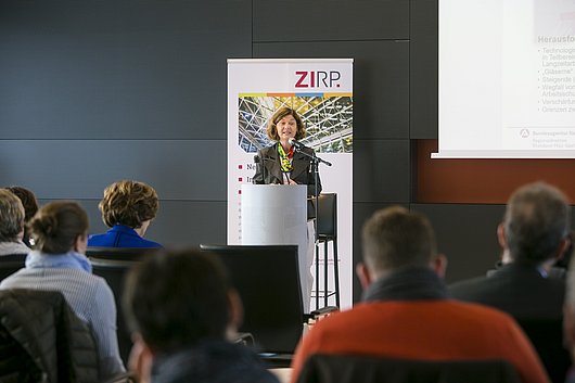 Impressionen der Veranstaltung ZIRP um 8: Arbeitsmarkt in Bewegung
