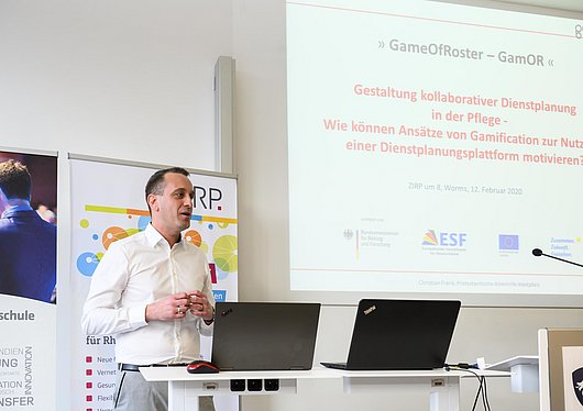 Impressionen der Veranstaltung ZIRP um 8: Arbeit und Spiele - Gamification als Schlüssel zum Mitarbeiter