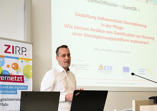 Impressionen der Veranstaltung ZIRP um 8: Arbeit und Spiele - Gamification als Schlüssel zum Mitarbeiter