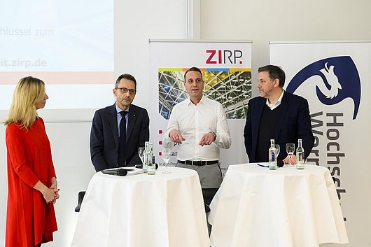 Impressionen der Veranstaltung ZIRP um 8: Arbeit und Spiele - Gamification als Schlüssel zum Mitarbeiter