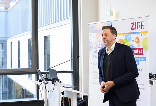 Impressionen der Veranstaltung ZIRP um 8: Arbeit und Spiele - Gamification als Schlüssel zum Mitarbeiter