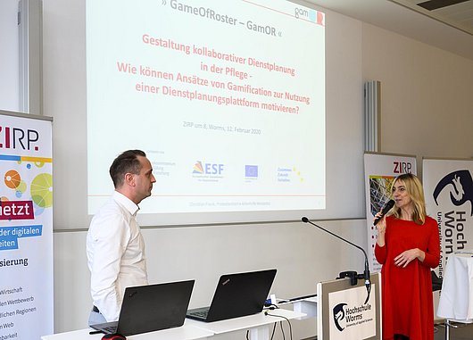 Impressionen der Veranstaltung ZIRP um 8: Arbeit und Spiele - Gamification als Schlüssel zum Mitarbeiter